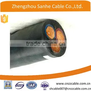 3*6+4mm2 Flexible Copper Conductor Rubber/PVC Insulated Rubber Power Cable thumbnail-2