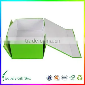 Special High Quality Hand Made Matt Laminated Paper Flat Foldable Gift Tie Box thumbnail-5