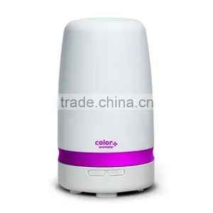 China Manufacture Wholesale Scent Oil Diffuser , Ultrasonic Aroma Diffuser W/2-mist-level, Colorful Light & Decoration Band thumbnail-3