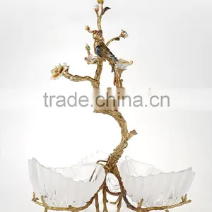 Enamel Hand Craft Fruit Plate With Enamel Color Home Decoration Household Decor Wedding Gift thumbnail-1