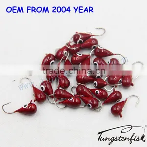 Custom Jigs Tungsten Tear Drop Ice Jig thumbnail-6