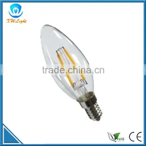 Clear Glass Led Filament Candle 2w Led Filament Bulb thumbnail-1