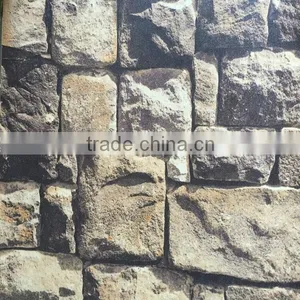 2016 Modern Vintage Style Vinyl Design 3d Texture Brick Wallpaper thumbnail-1