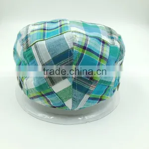 Custom Design Fashion Check Ivy Cap Manufacturing thumbnail-4