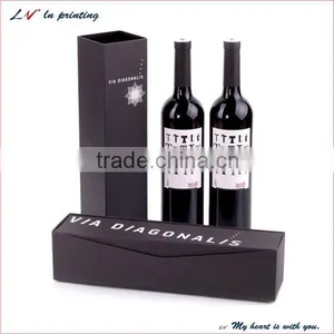 Custom Cardboard Wine Gift Box/ Luxury Paper Cardboard Wine Box/ Wine Cardboard Boxes Wholesale thumbnail-1