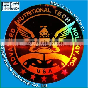 2016 Hot Sale QR Code Hologram Label Ultrathin Sticker With High Quality thumbnail-3