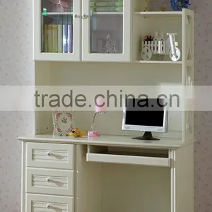 Antique Library Wooden Bookcase thumbnail-1