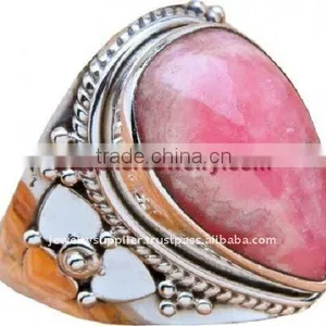 Awesome!! Rhodochrosite Jewellery Garnet Earrings American Diamond Designs Italian thumbnail-1