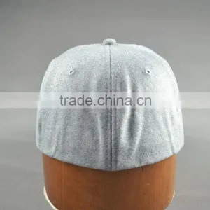 Custom Cheap Flat Brim Fitted Caps thumbnail-3