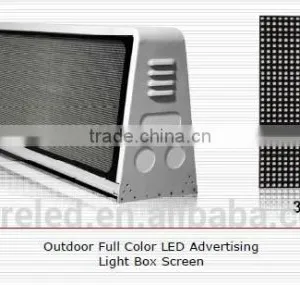 Wifi 3G Advertising Panels Display Led Taxi Roof Sign thumbnail-2