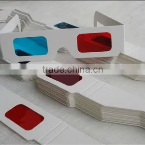 Plain White Paper 3D Glasses thumbnail-4