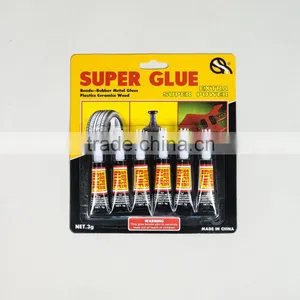 6pkextra Strong Epoxy Premium Quality Super Glue for Plastic Glass Rubber Paper thumbnail-1