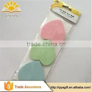 Wholesale Promotional Die Cut Heart-shaped Combined Notepad Sticky Notes thumbnail-1