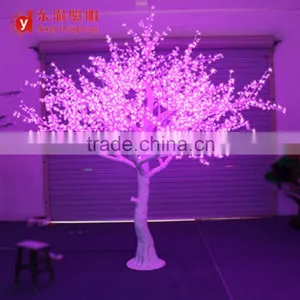 Simulation 3.0 Meters Height White Light Cherry Blossom Outdoor Led Light Tree thumbnail-2