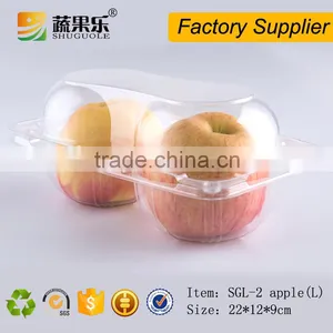 Customized Apple Fruit Packaging Box With 2 Cells thumbnail-2
