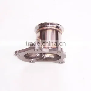 5 Bolt Turbo Downpipe Flange To 3" V Band Conversion Adaptor With V-band Clamp Kits thumbnail-3