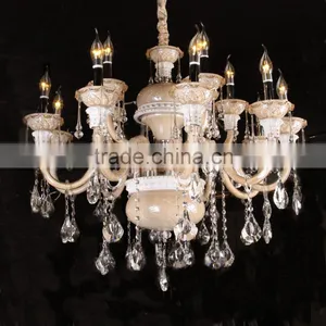 Lustre Amber Crystals Chandelier Parts thumbnail-1