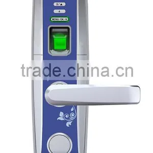 2016 Hot Robust Housing Made Zinc Alloy OLED Display USB Biometric Fingerprint Degital Door Lock thumbnail-4