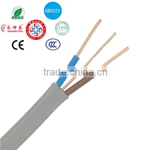 PVC Insulated Multi Strand Core Flat Twin and Earth Copper Cable/wire thumbnail-1