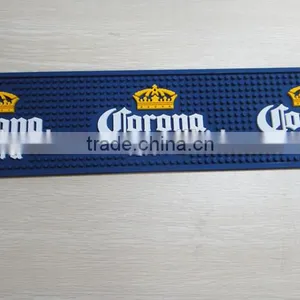 New Design Branded Custom Soft Pvc Rubber Bar Counter Beer Mat thumbnail-2