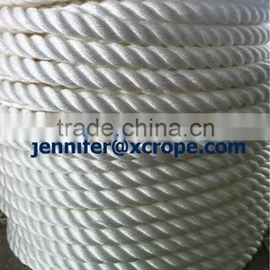 Mooring Rope/3 Strands PP Fiber/polyester/nylon Rope Dia:30mm thumbnail-1