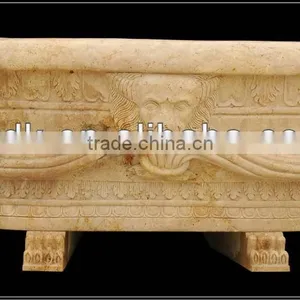 Natural White Marble Stone Bathtub Price For Sale thumbnail-1