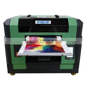 2016 Good Quality A3 Size WER E2000UV, uv Digital Inkjet Label Printer thumbnail-3
