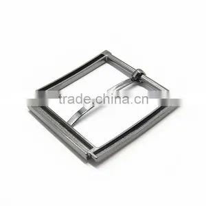 Black Custom Metal Coat Belt Buckle thumbnail-2