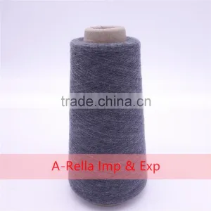 Nep Yarn Gray Yarn 5# 32S/1 in Cone Knitting Yarn 100% Polyester thumbnail-3