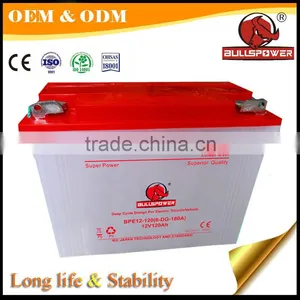 High Specific Energy Electric Tricycle Adults 12v 120ah Lead Acid Battery thumbnail-1