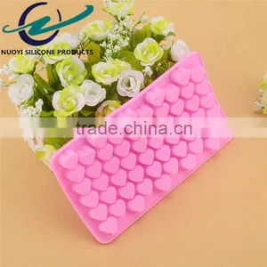 Mini Heart Shape Easy Release Ice Cube Tray Silicone thumbnail-2