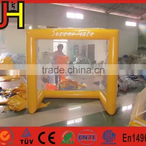 Water Park Game Inflatable Soccer Goal Door Inflatable Soccer Gate thumbnail-1