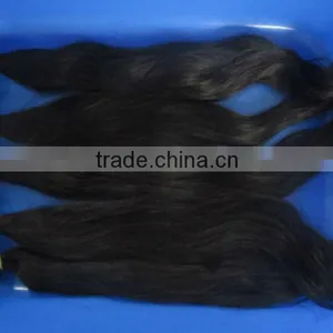 24" Inch Natural Black Water Wave Weaving Cheap Virgin Hair Bundles thumbnail-1