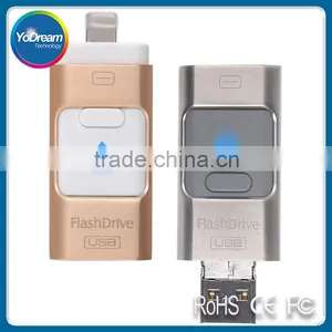 Pen Drive HD Memory Stick Dual Purpose Mobile OTG Micro USB Flash Drive 16GB 32GB 64GB PENDRIVE For IPhone 6 6s Plus 5 5S Ipad thumbnail-5