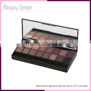 Wholesale Cosmetic Palette 16 Color Naked Eyeshadow Palette With Four Blusher thumbnail-1
