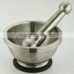Stainless Steel Mortar With Pestle thumbnail-1