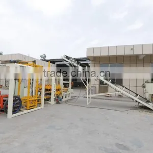 QT4-18 Full Auto Hydraulic Brick Machine Block Forming Machine Interlocking Block Making Machine thumbnail-4