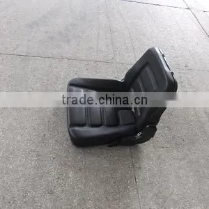 YH-10 High Quality and Durable PVC Backrest Adjustable Forklift Seat thumbnail-1