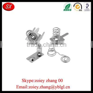 OEM & ODM Serve Metal Spring Battery Contact Plate For Defferent Countries thumbnail-1