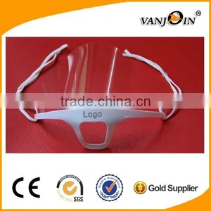Protective Mist Proof Plastic Face Mask thumbnail-1