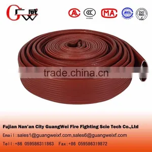 Polyester Jacket Pvc/rubber Lining Fire Hose thumbnail-1