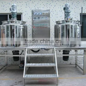 50L-3000L Emulsifying Mixing Tank/homogenizing Blending Tank/detergent Liquid Mixing Machine thumbnail-3