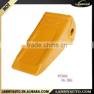 PC500 Loader Bucket Teeth, PC500 Excavator Bucket Teeth thumbnail-1