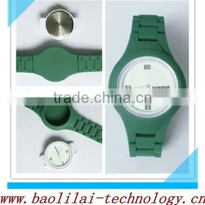 Fashion Stylish Quartz Silicone Wrist Watch thumbnail-1