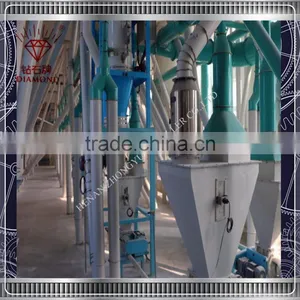 White and Yellow Corn Maize Flour Milling Plant thumbnail-1