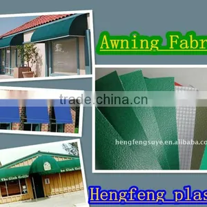Waterproof High Tensile Strength PVC Laminated and Coated Fabric Tarpaulin For Awning thumbnail-1