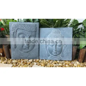 Fiberstone Buddha Wall Plaque Buddhism Buddha Wall Plaque for Sale thumbnail-2