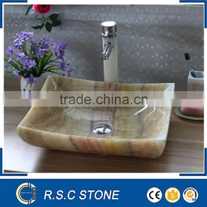Best Price Square Shape Onyx Bathroom Sink,vessel Sink thumbnail-1