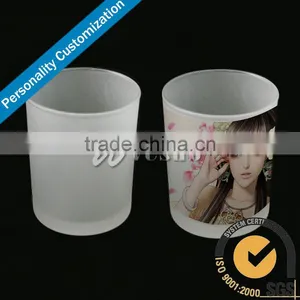 New Sublimation Blank Decorative Glass Cup thumbnail-1