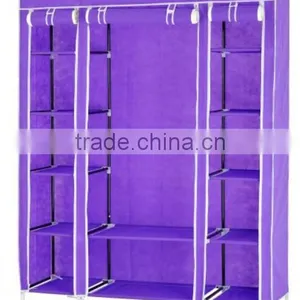 Store More Simple Design Multifunctional Bedding Room Storage Wardrobe thumbnail-2